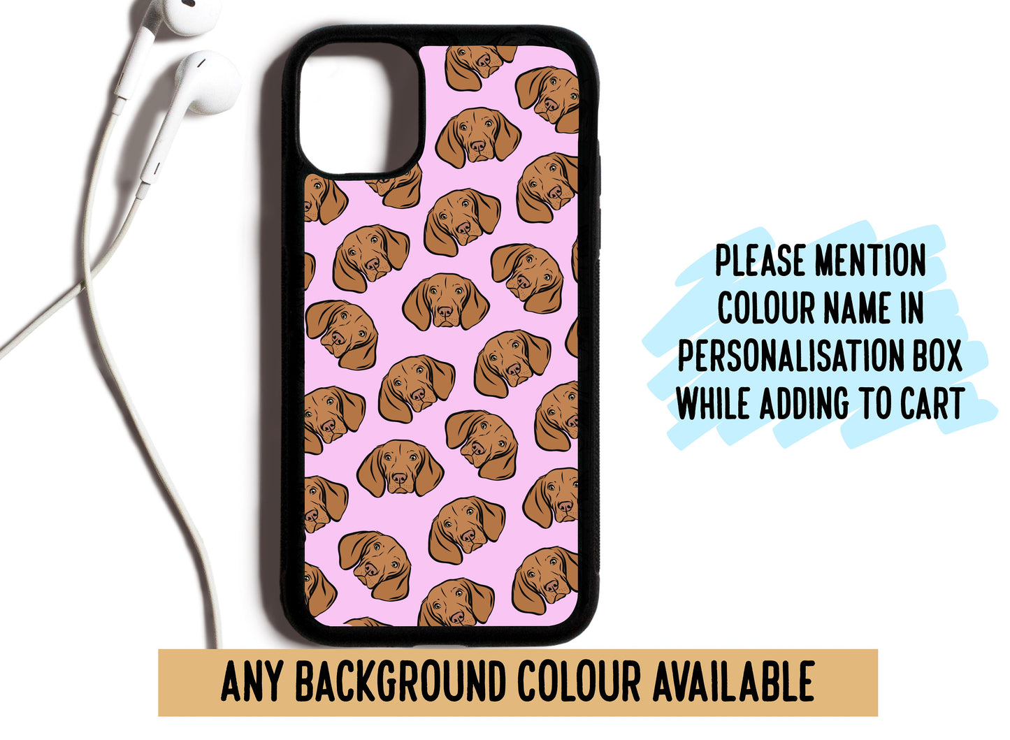 Hungarian Vizsla Face Phone Case