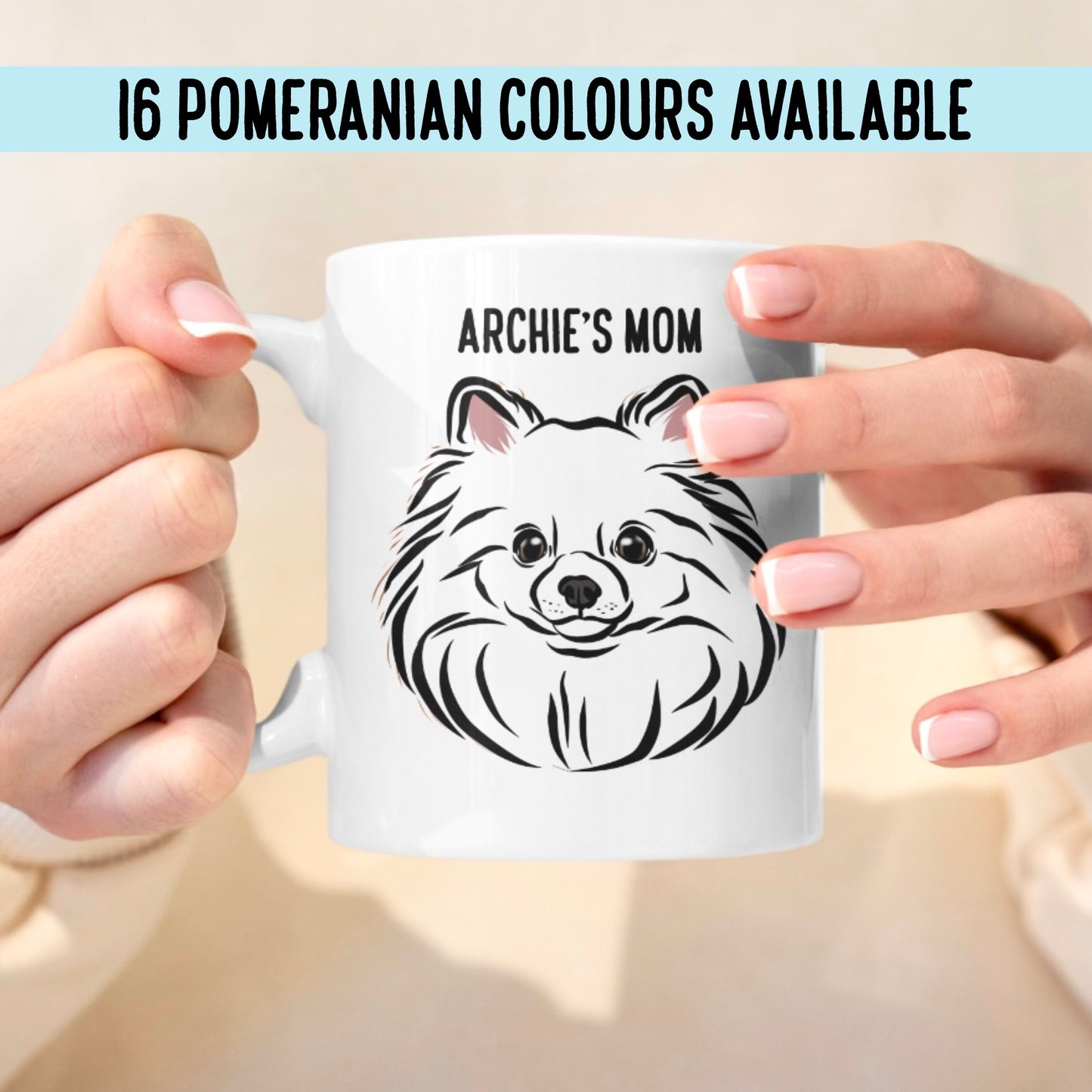 Pomeranian Dog Mug