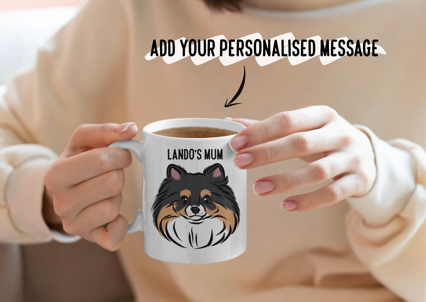 Pomeranian Dog Mug