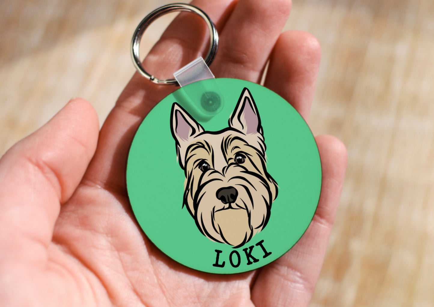 Scottish Terrier Keyring