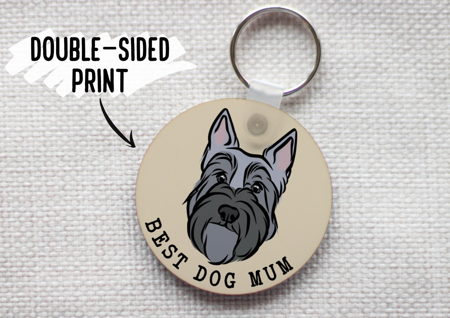 Scottish Terrier Keyring