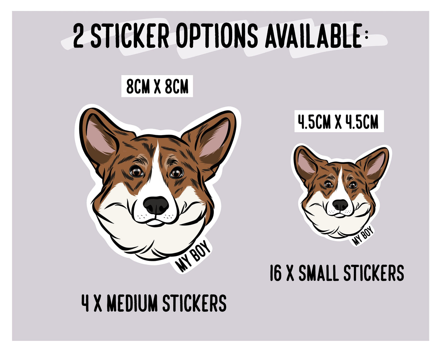 Welsh Corgi Stickers