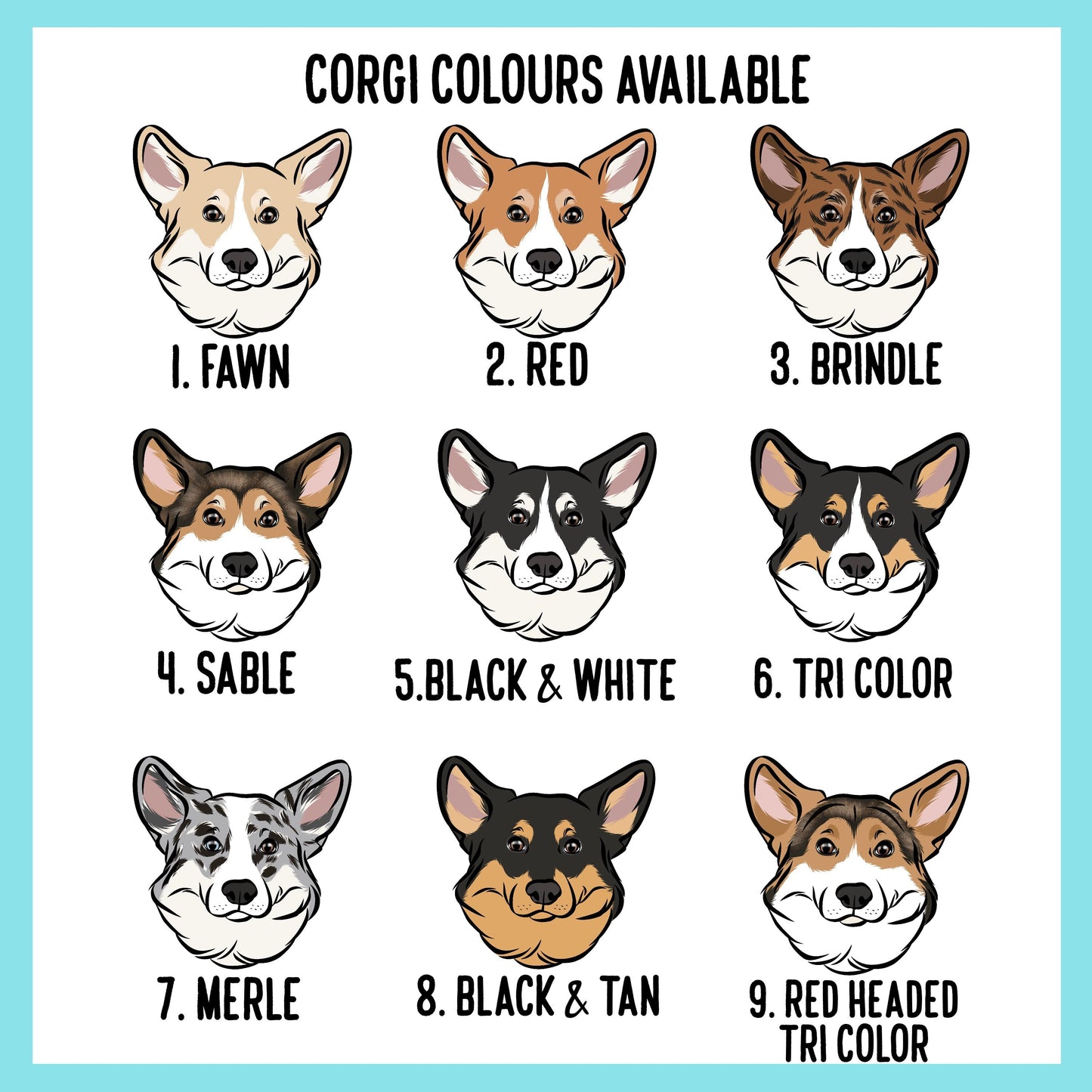 Welsh Corgi Stickers