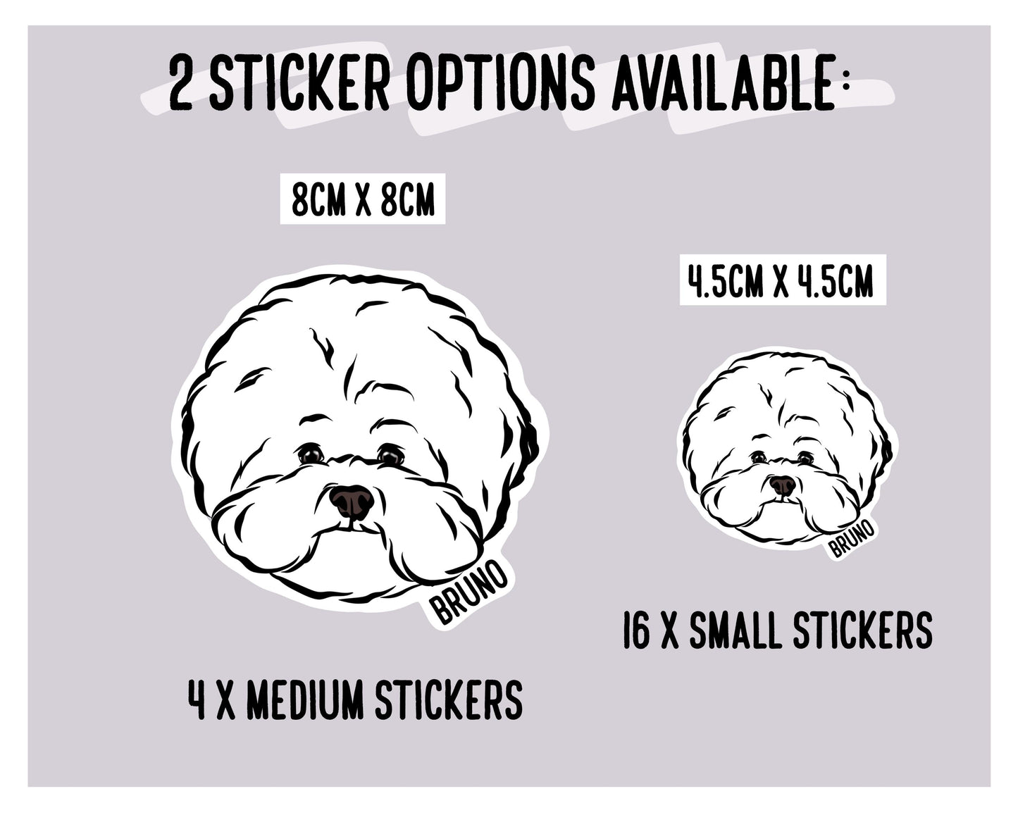 Bichon Frise Stickers