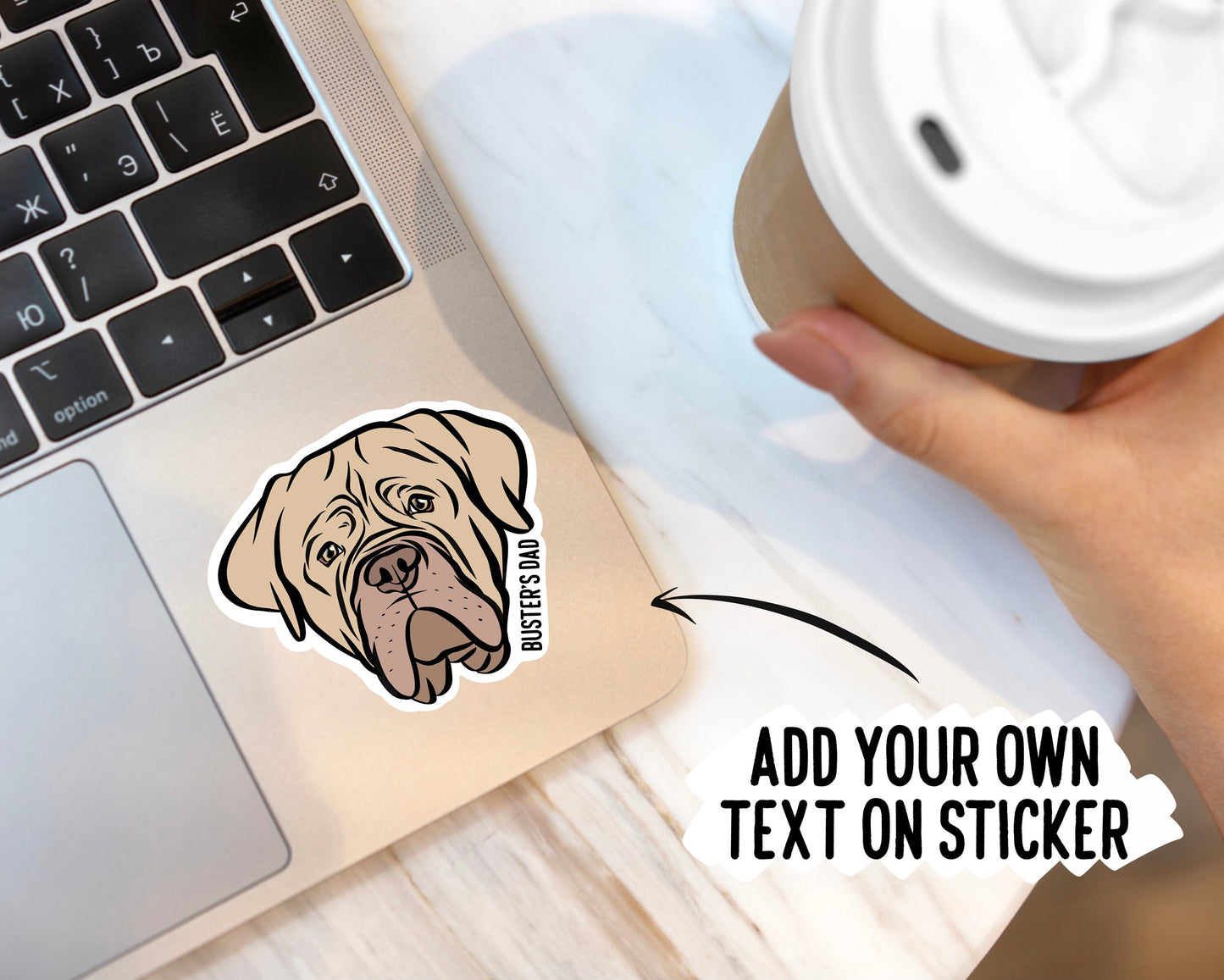 Dogue de Bordeaux Stickers