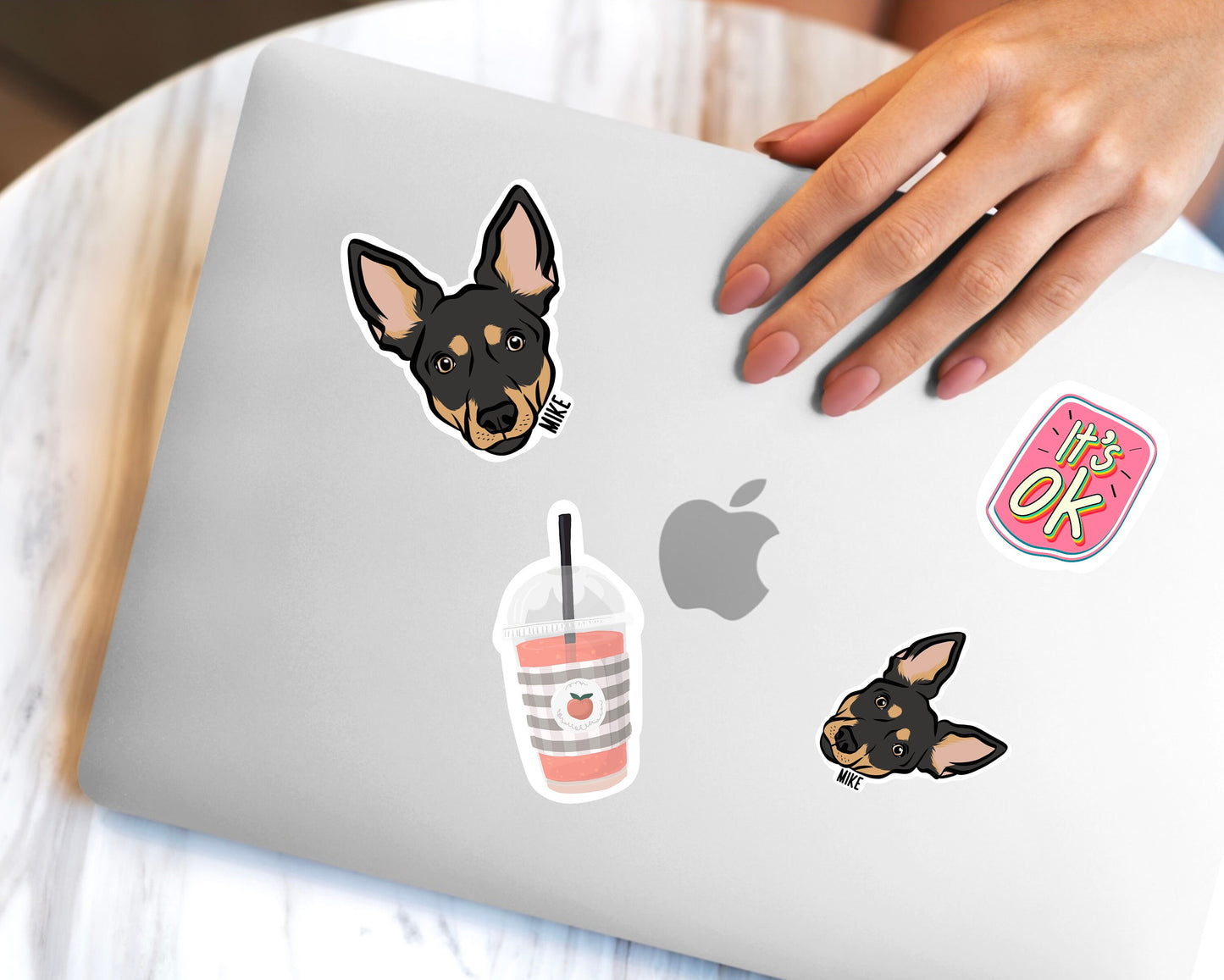 Australian Kelpie Stickers