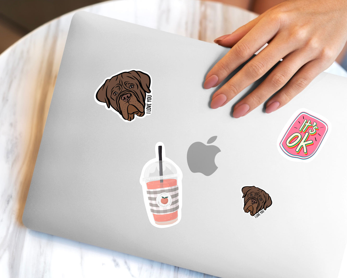 Dogue de Bordeaux Stickers