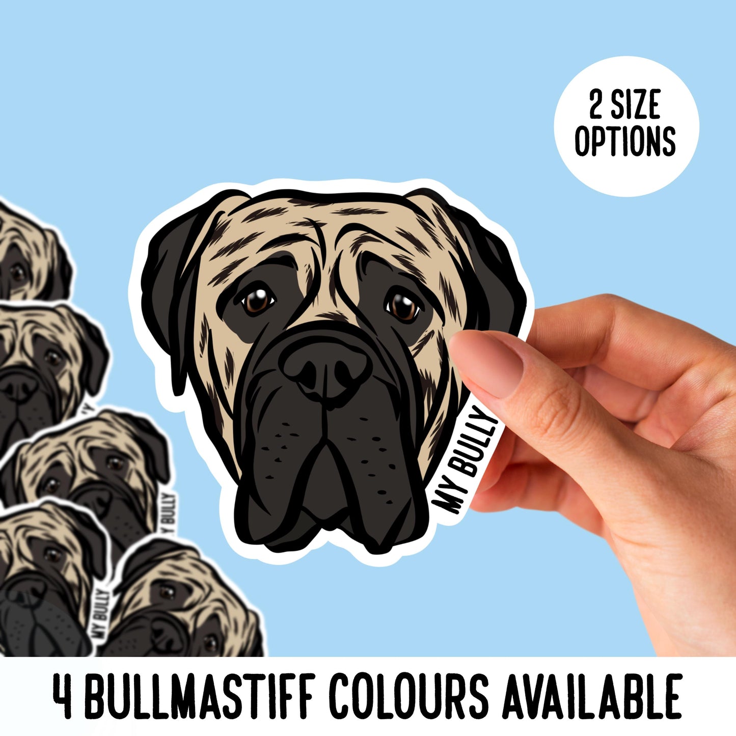 Bullmastiff Stickers
