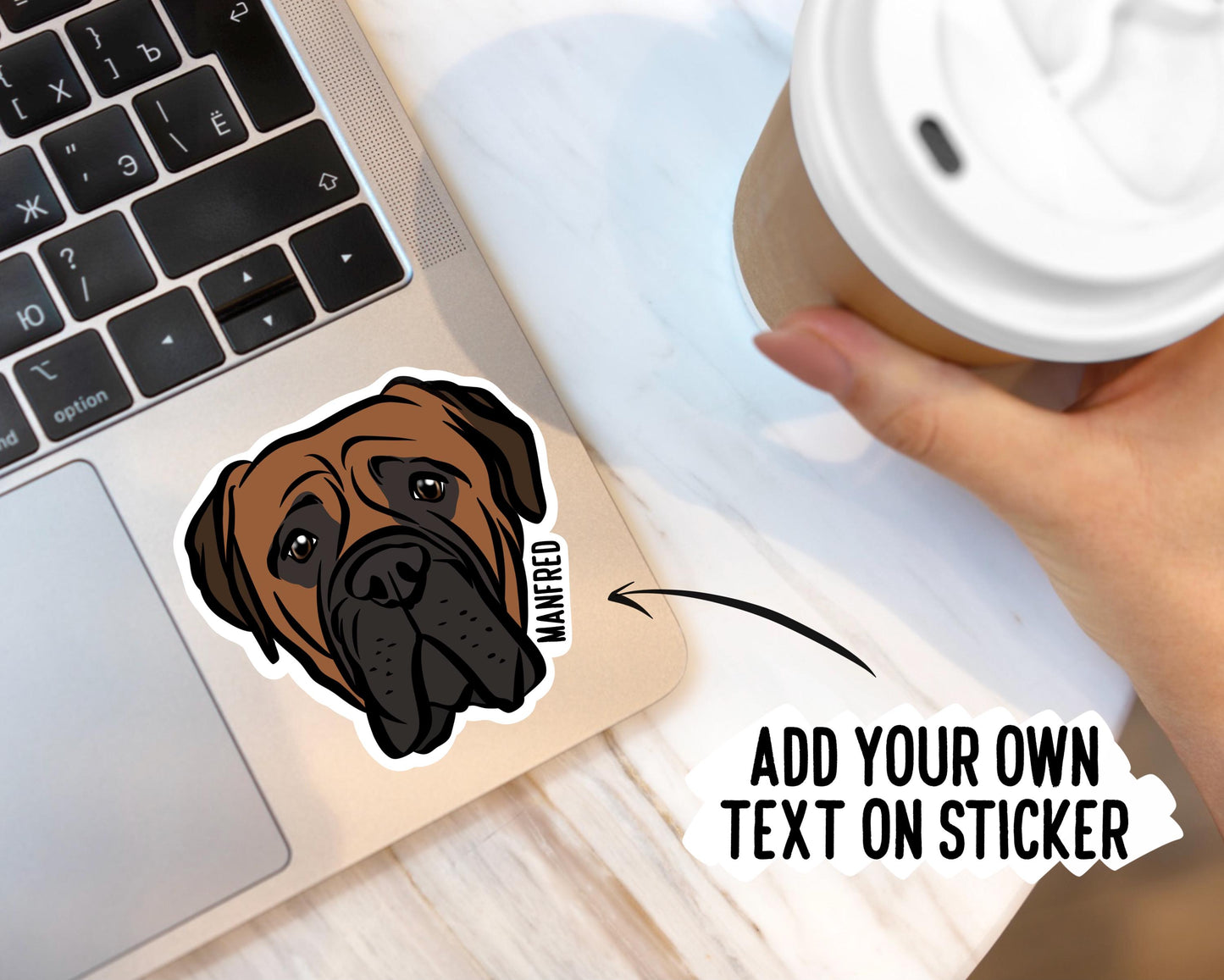 Bullmastiff Stickers