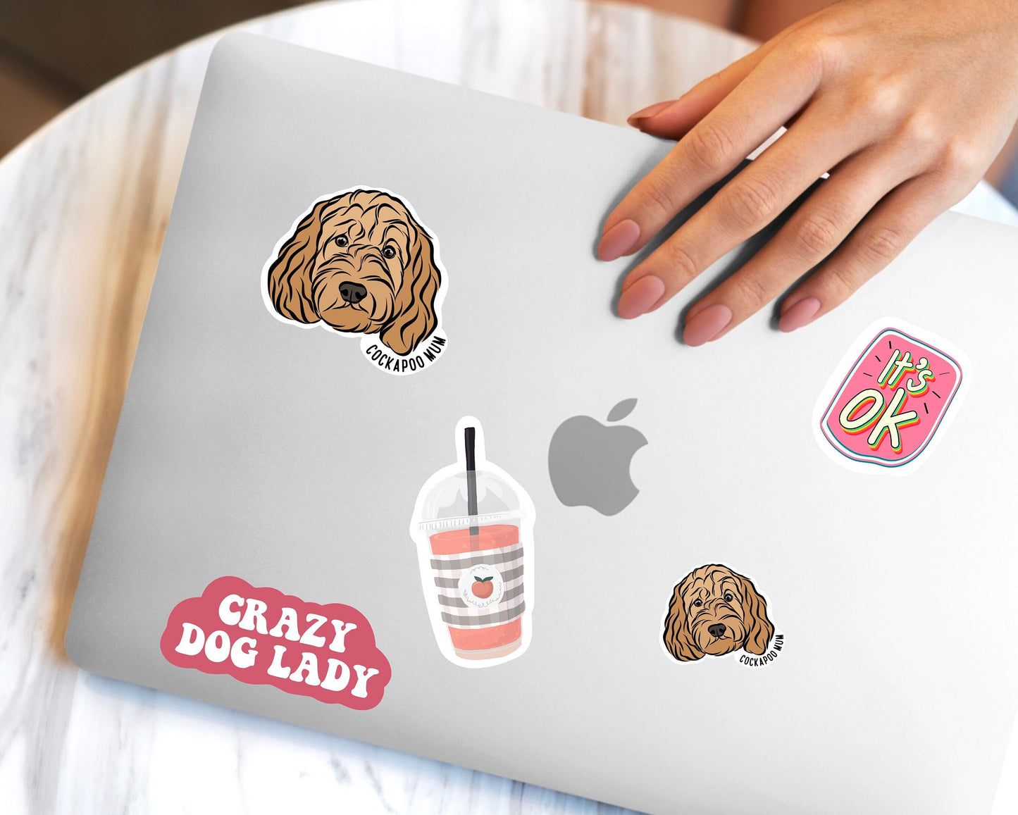 Personalised Cockapoo Stickers