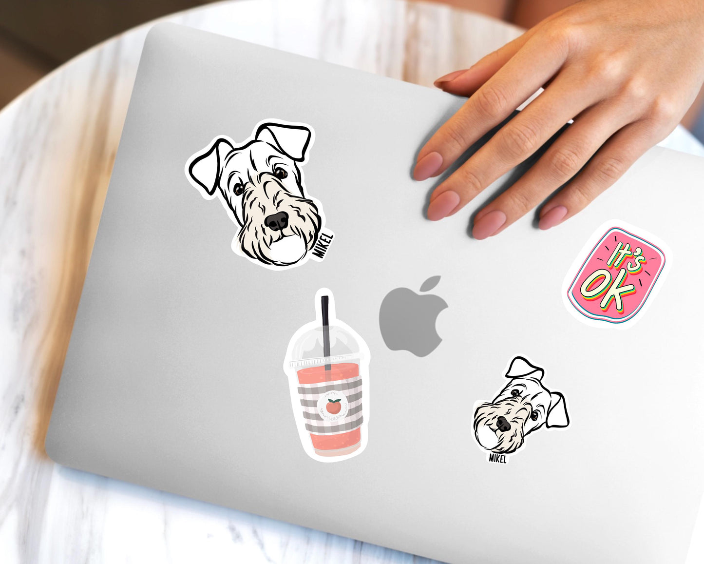 Wire Fox Terrier Stickers