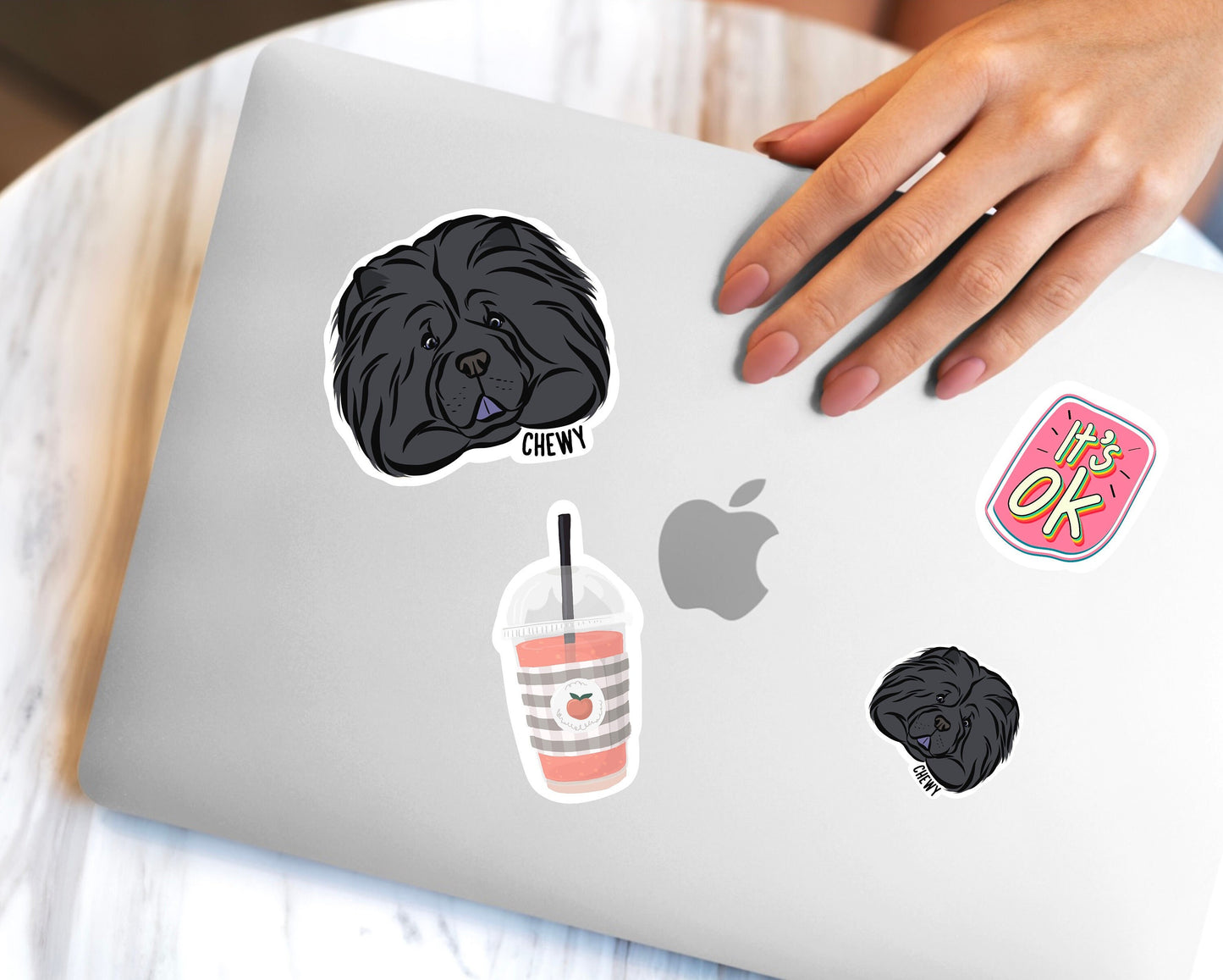Chow Chow Stickers