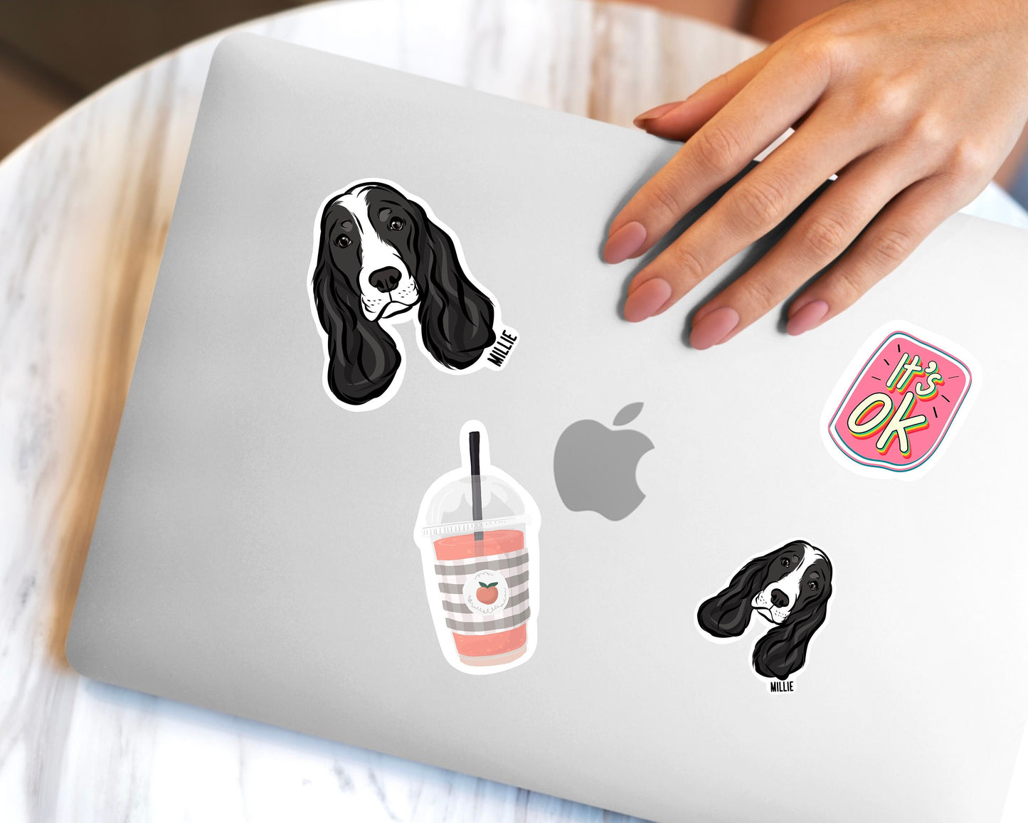 Show Cocker Spaniel Stickers