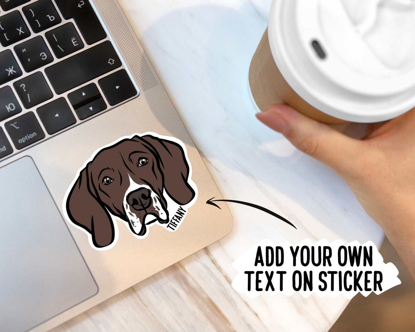 English Pointer Stickers