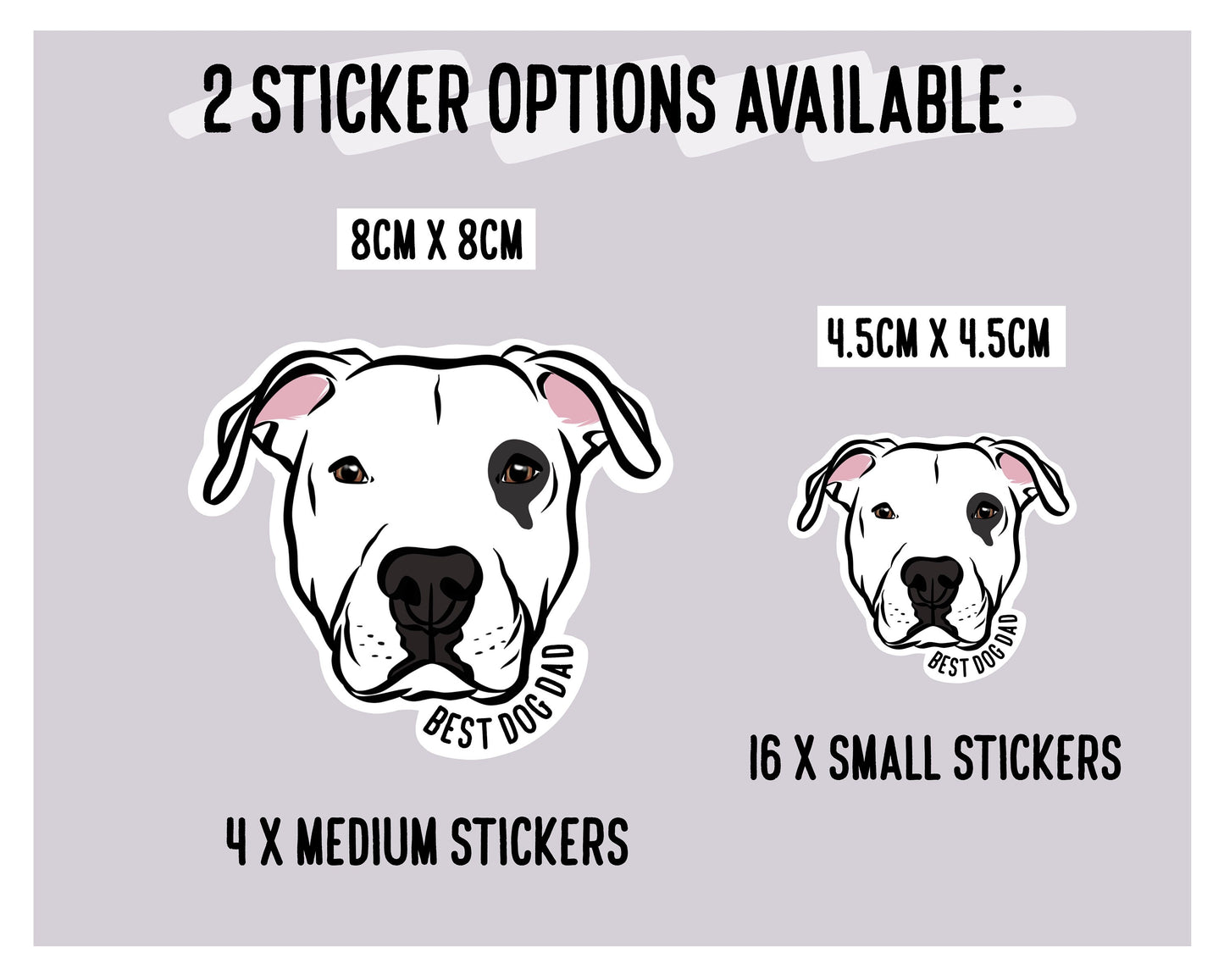 Dogo Argentino Stickers