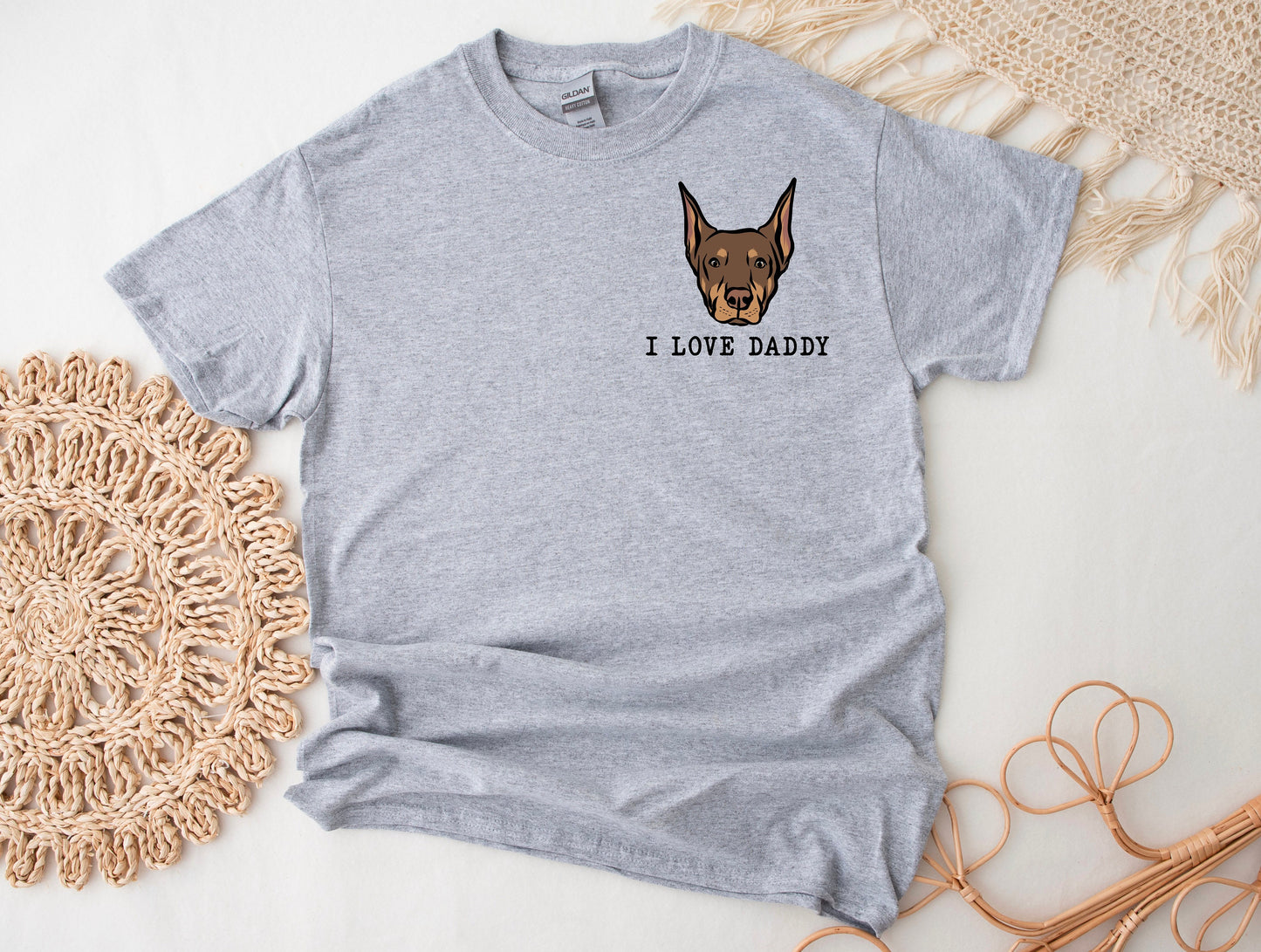 Personalised Doberman T-Shirt