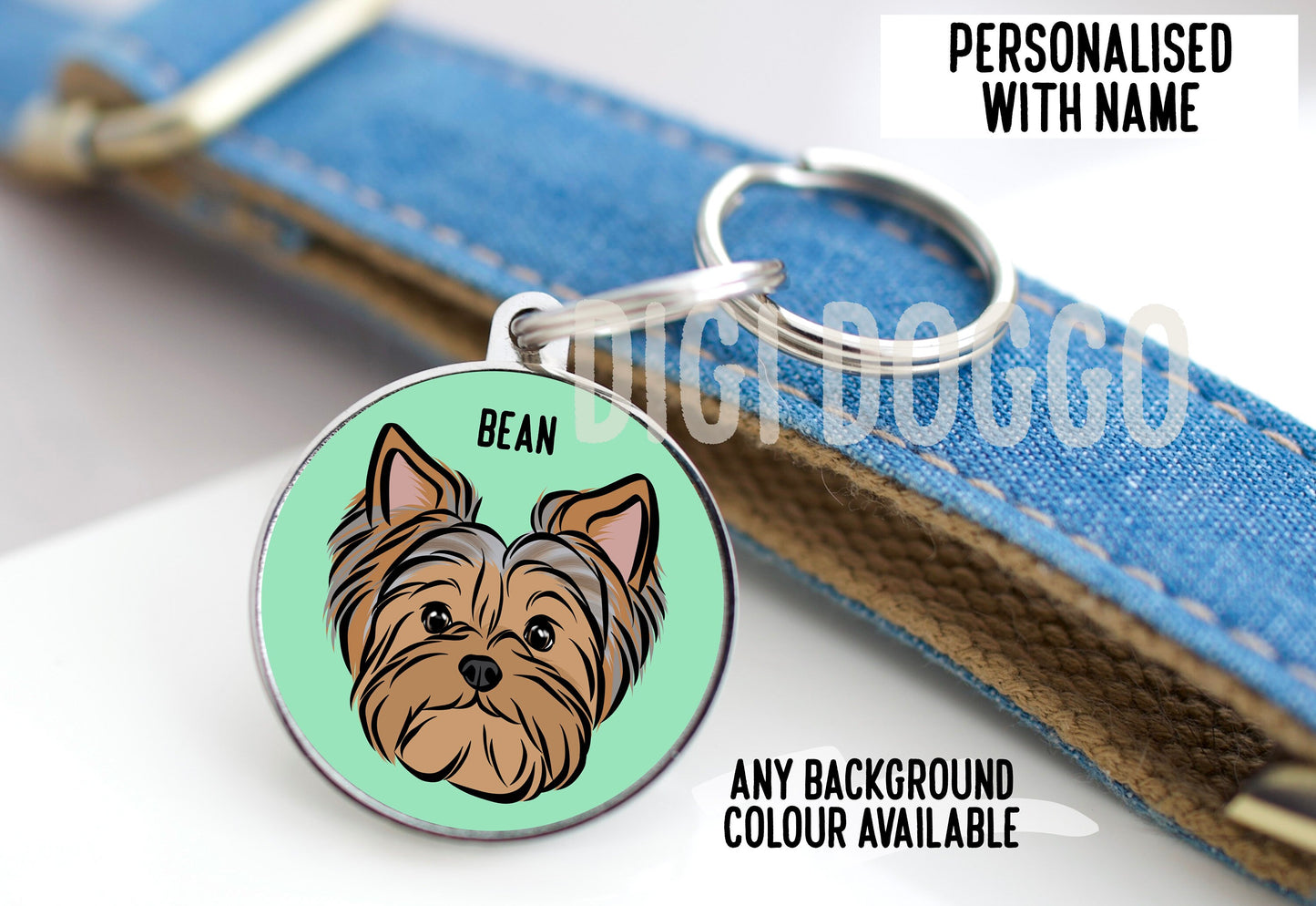 Yorkshire Terrier ID Tag