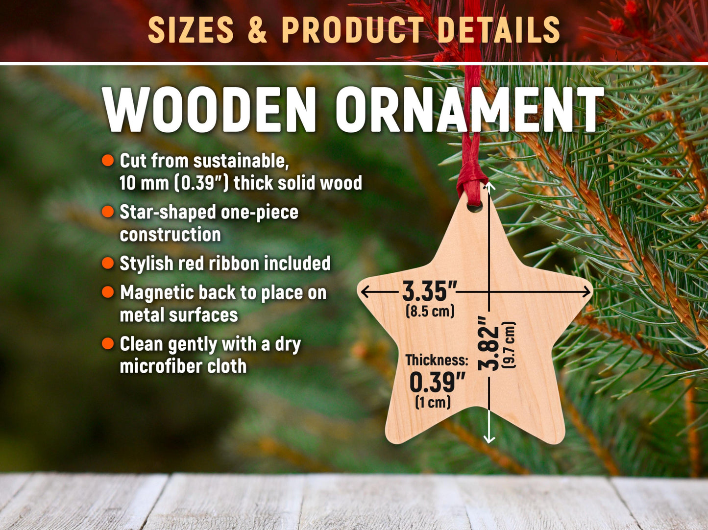 Shih Tzu Christmas Tree Ornament