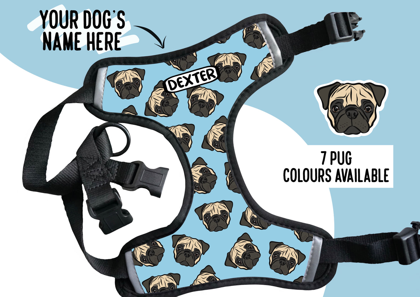 Pug Face Harness