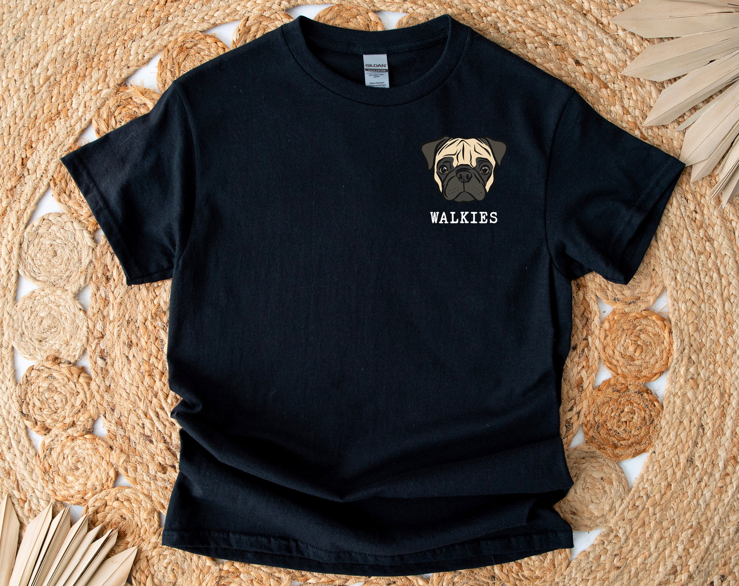 Personalised Pug T-Shirt