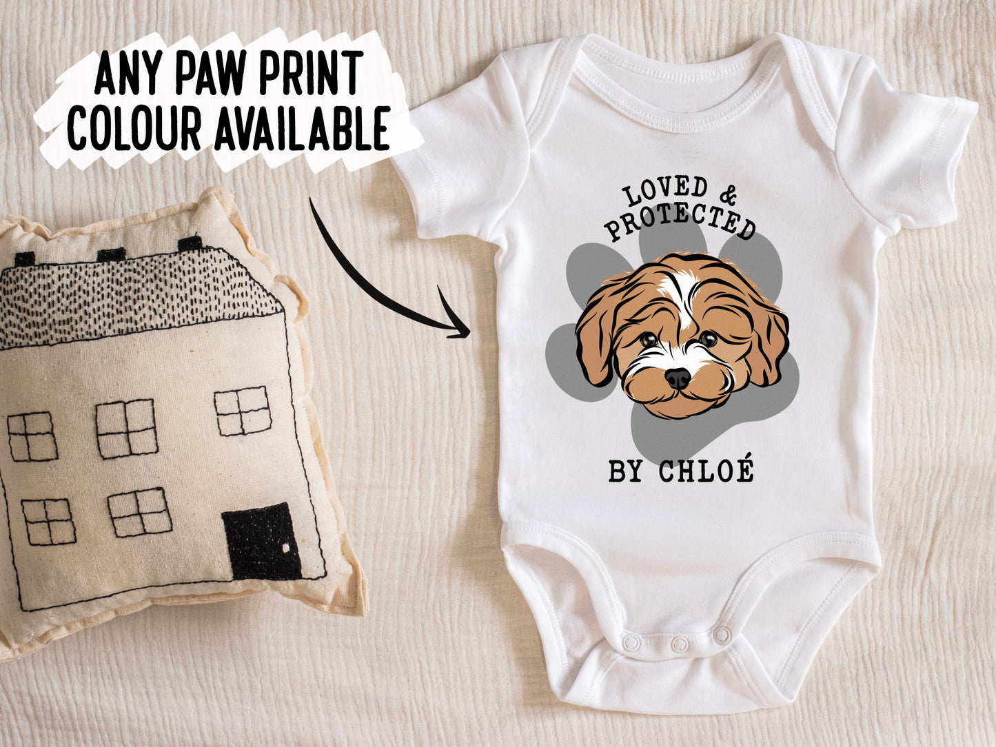 Maltipoo Baby Onesie