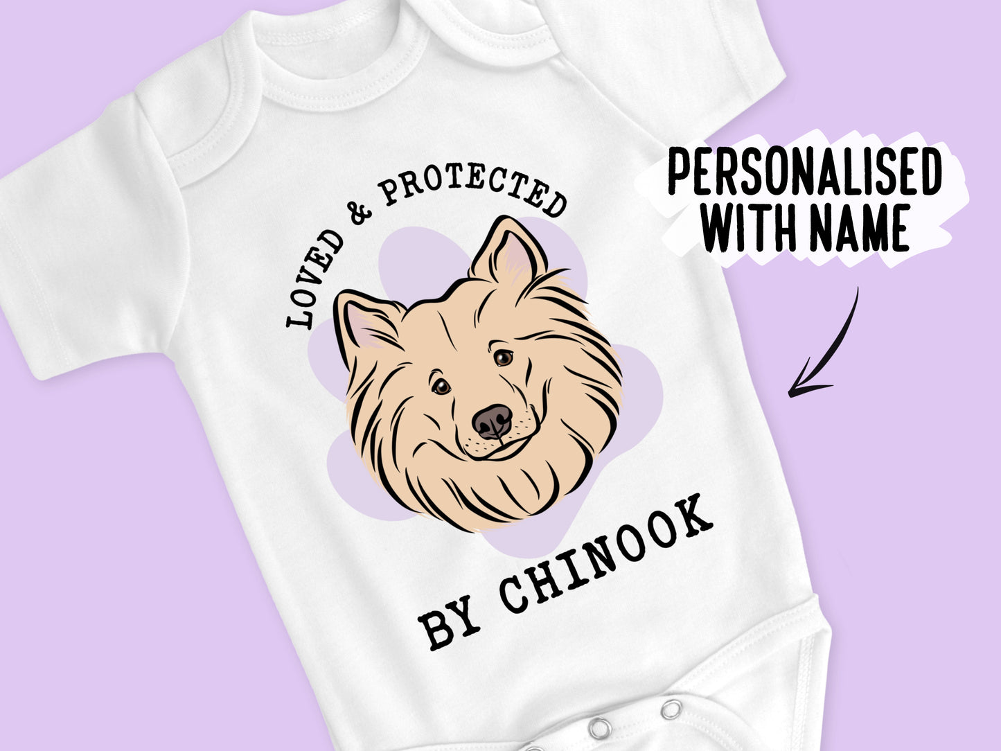 Samoyed Baby Onesie