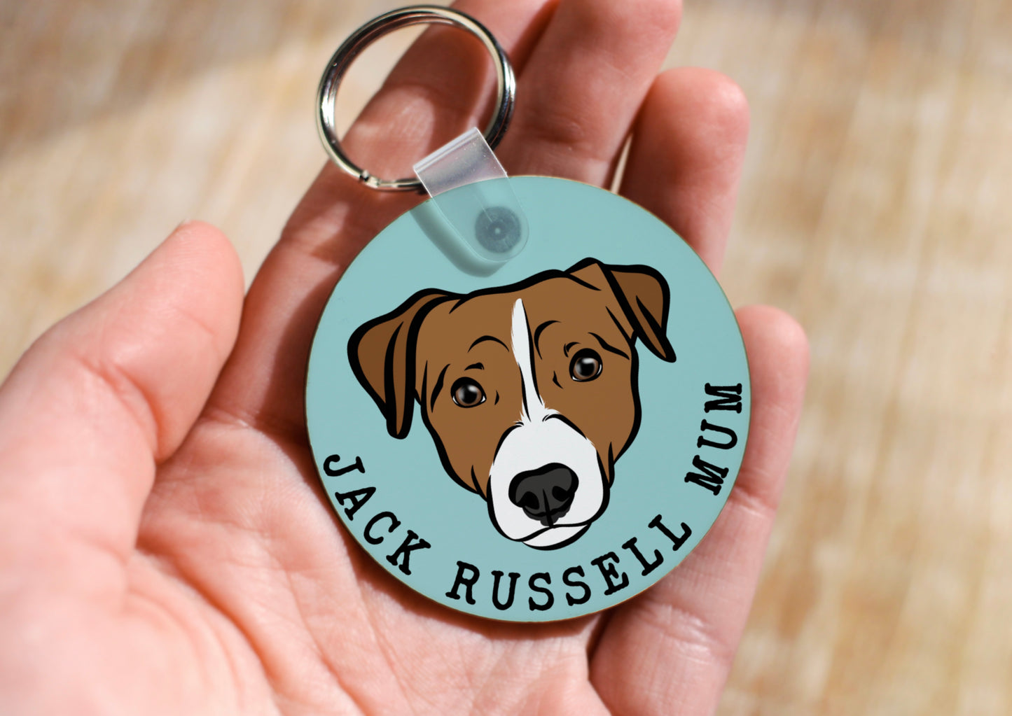 Jack Russell Terrier Keyring