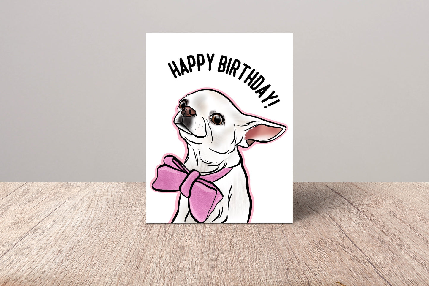 Chihuahua Birthday Card