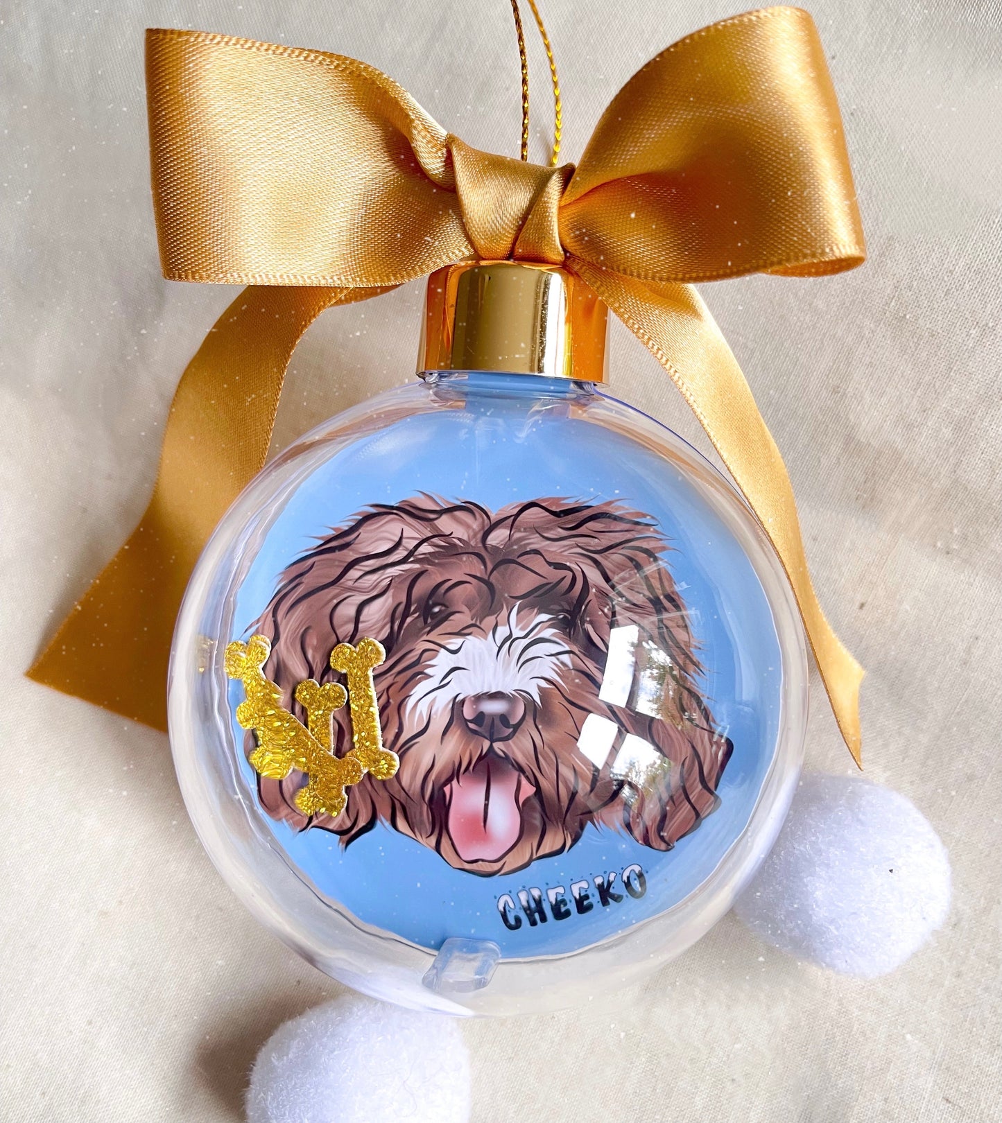 Custom Christmas Bauble ✨