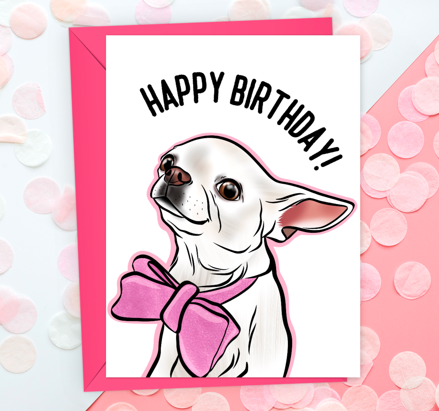 Chihuahua Birthday Card