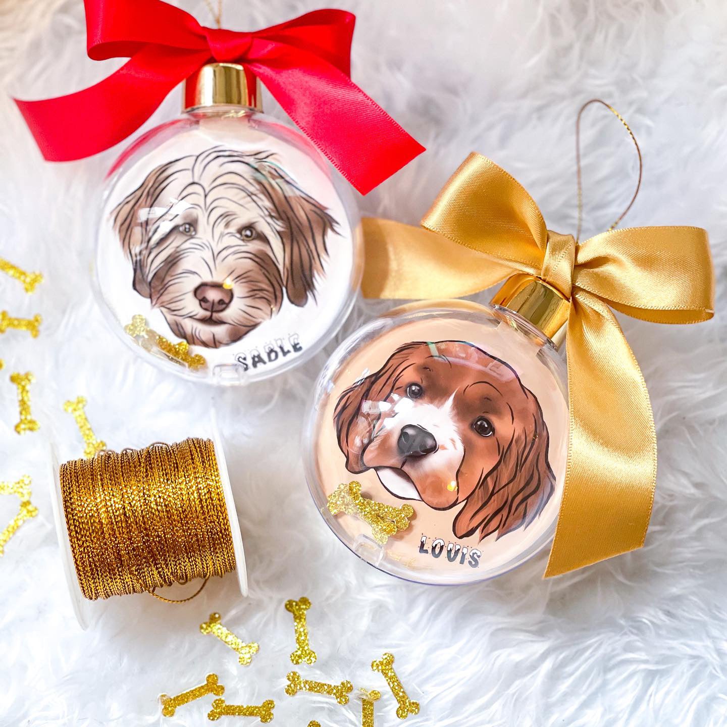 Custom Christmas Bauble ✨