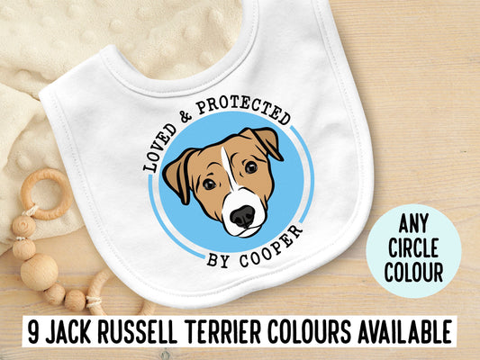 Jack Russell Terrier Baby Bib