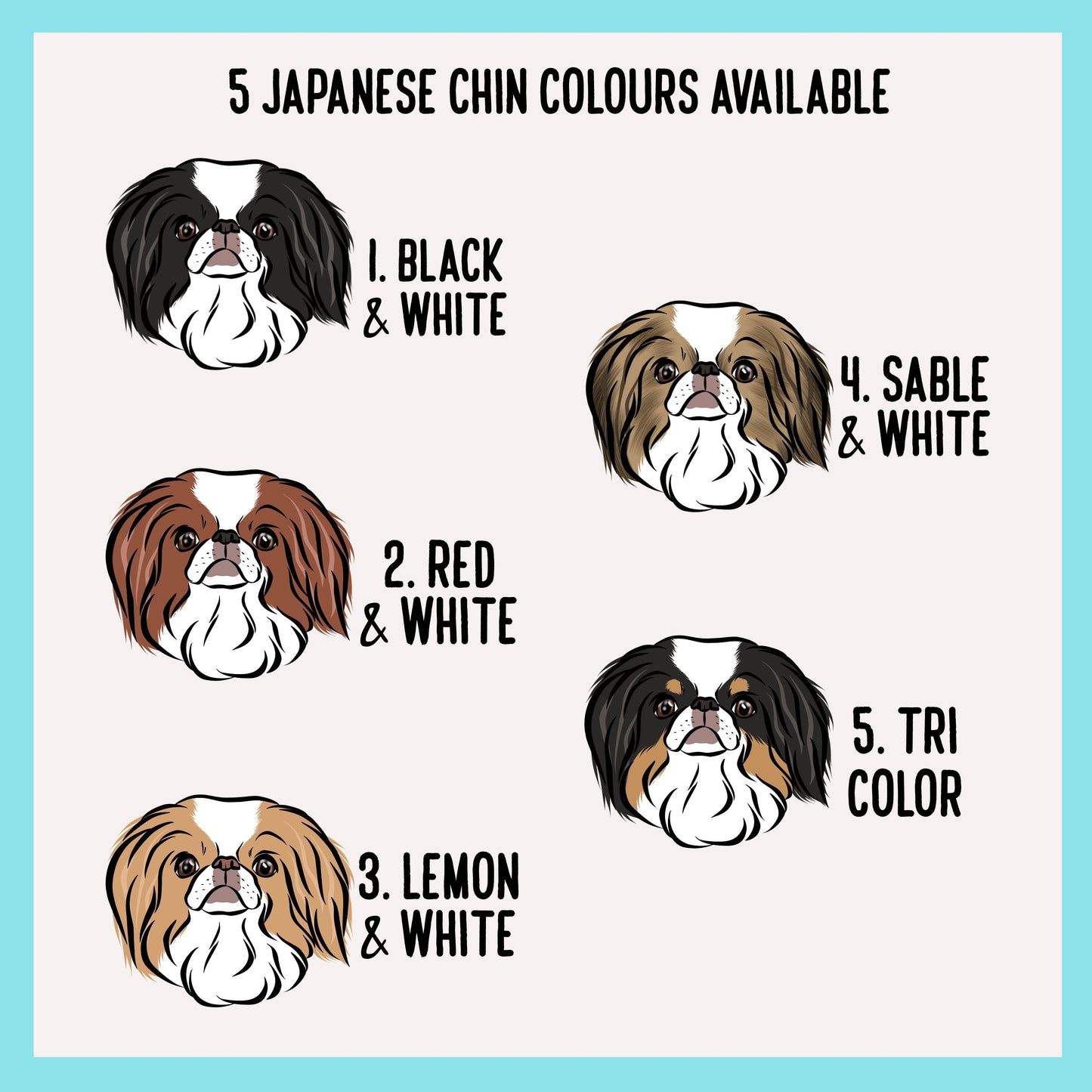 Japanese Chin Mouse Mat