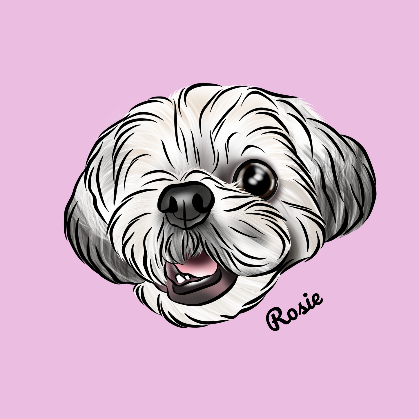 Digital Portrait (Head Only)