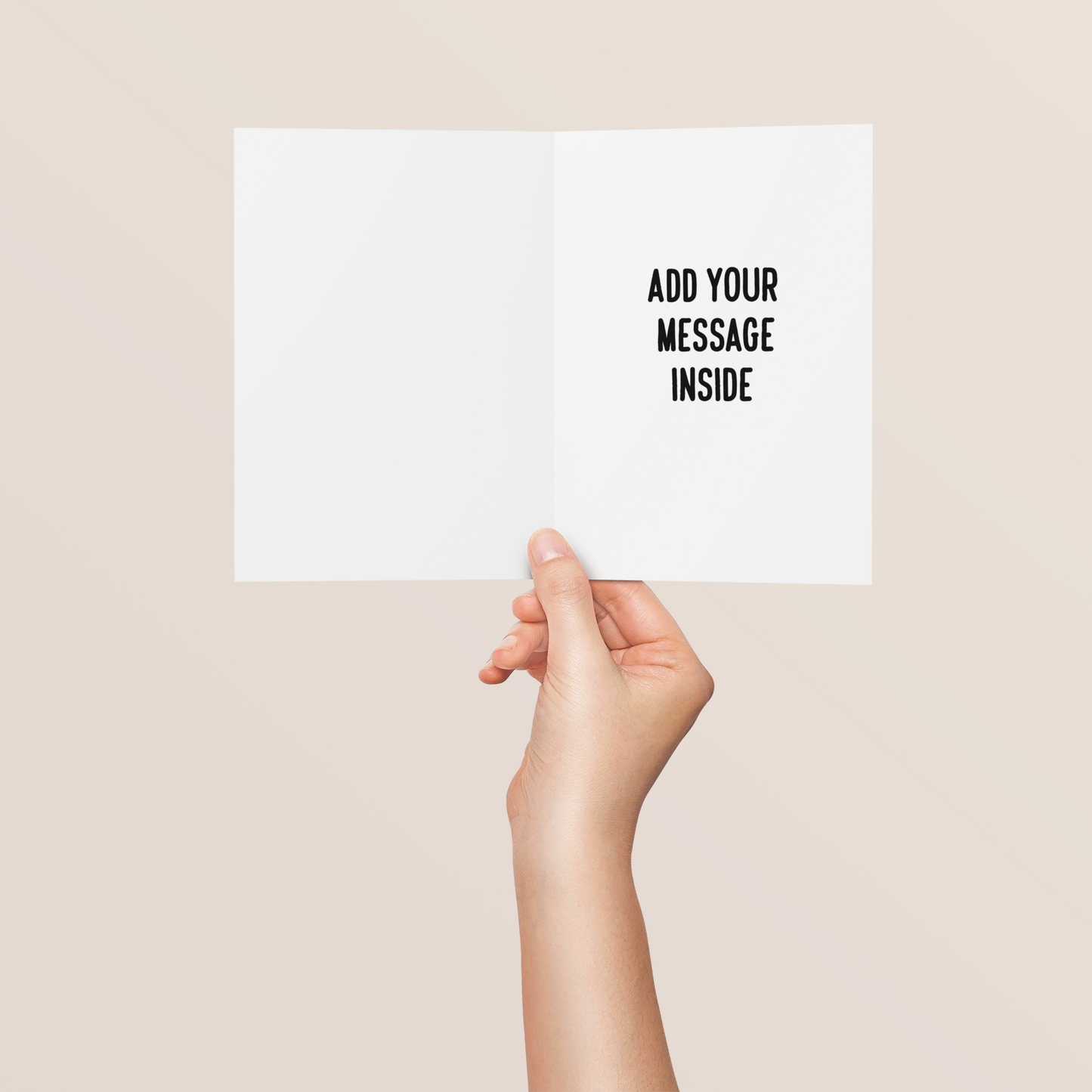 Chocolate Lab Card