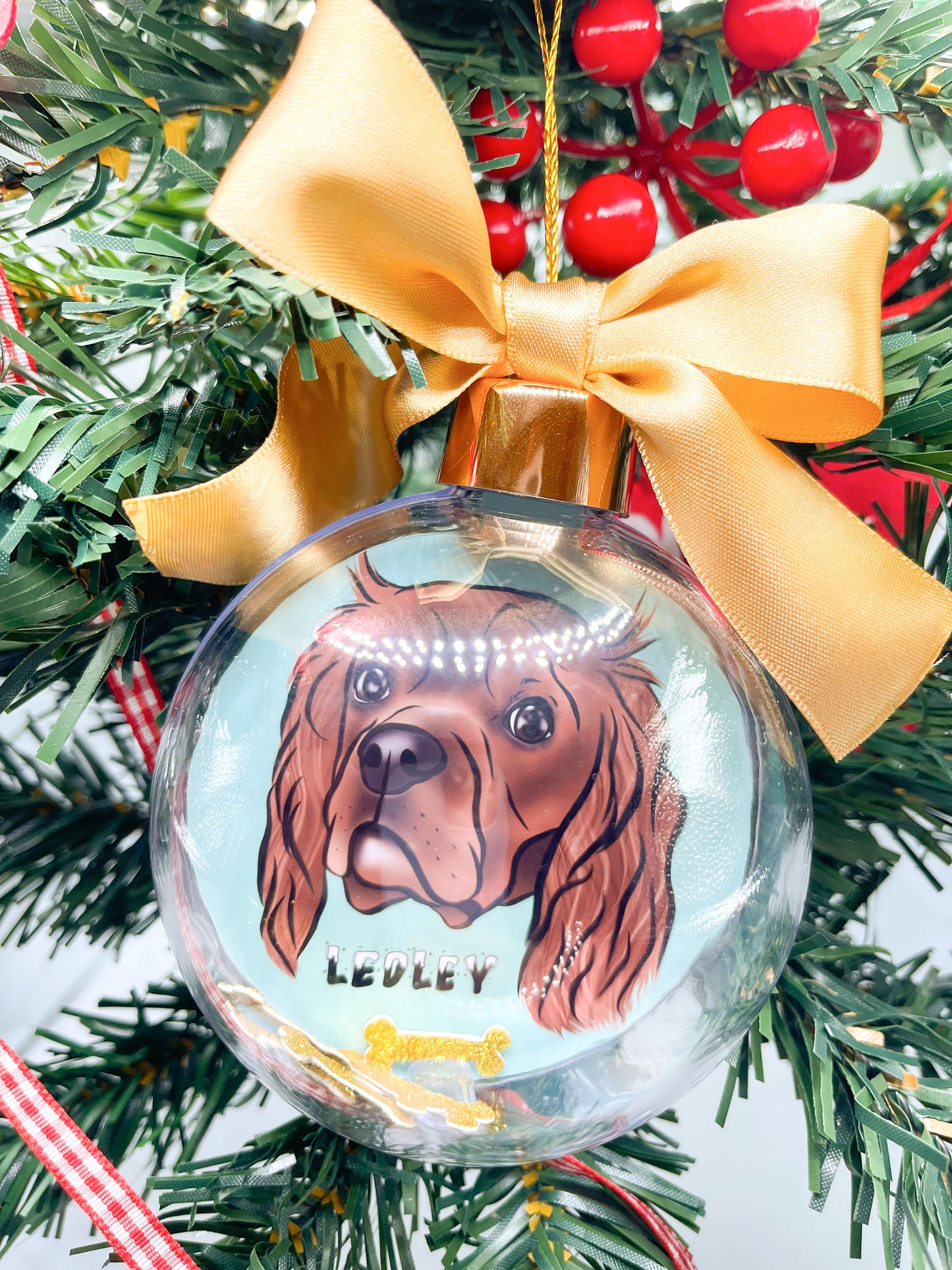 Custom Christmas Bauble ✨