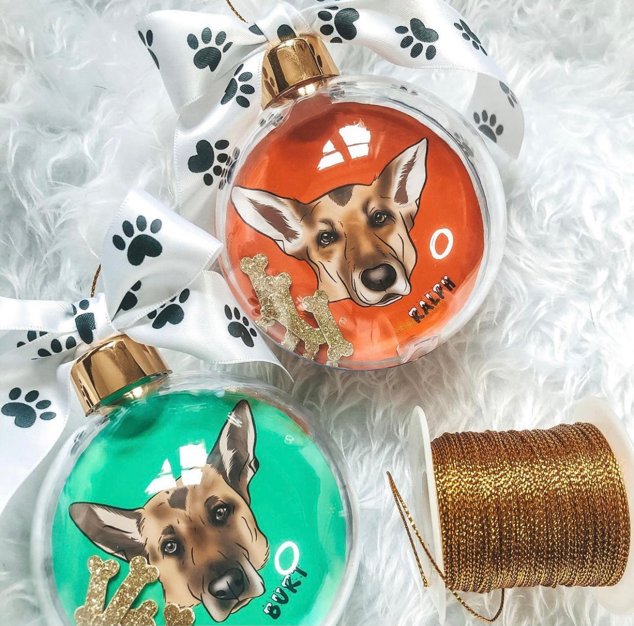 Custom Christmas Bauble ✨
