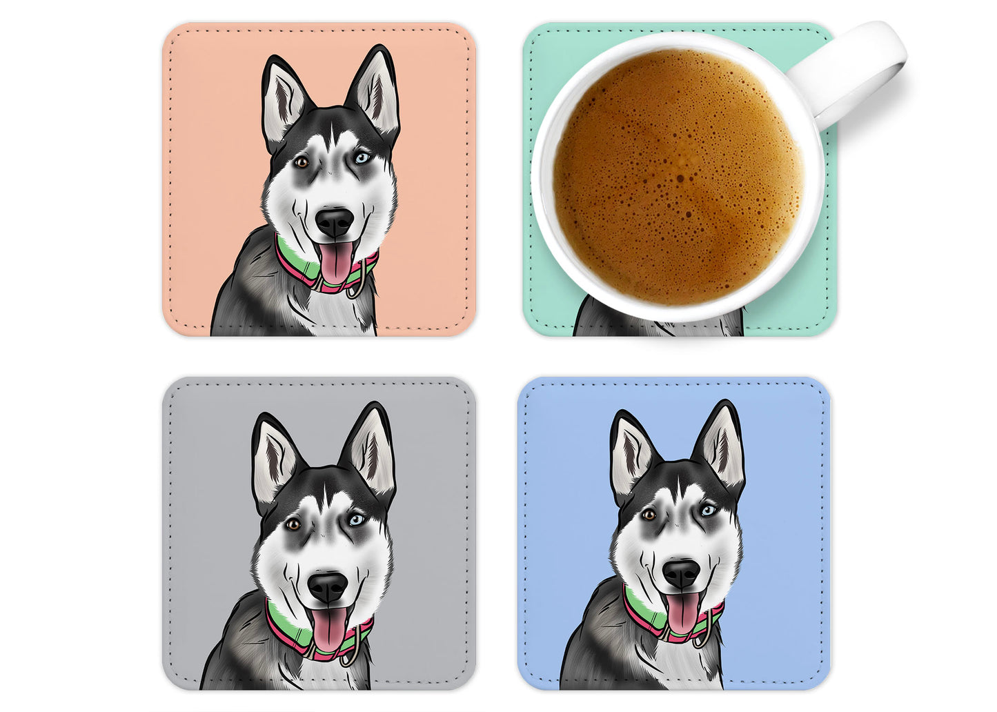 Custom Pet Coasters
