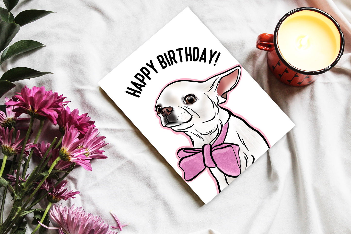 Chihuahua Birthday Card