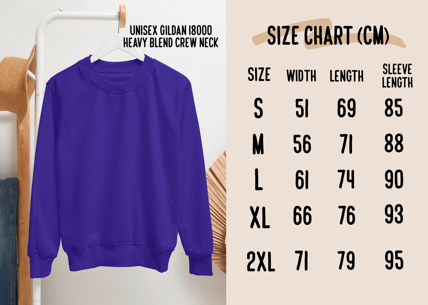 Outline Pet Portrait Sweatshirt (Purple)