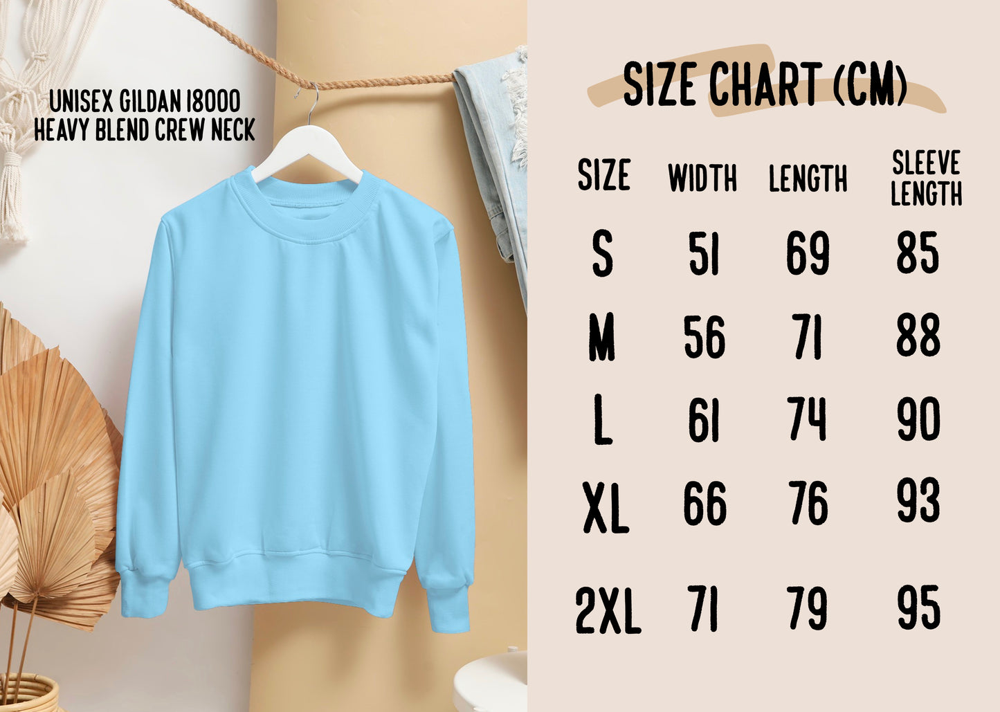 Outline Pet Portrait Sweatshirt (Baby Blue)