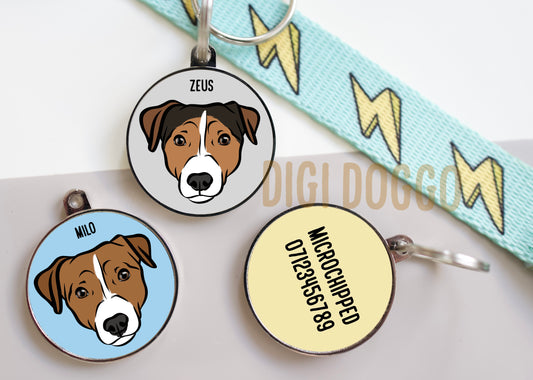 Jack Russell Terrier ID Tag
