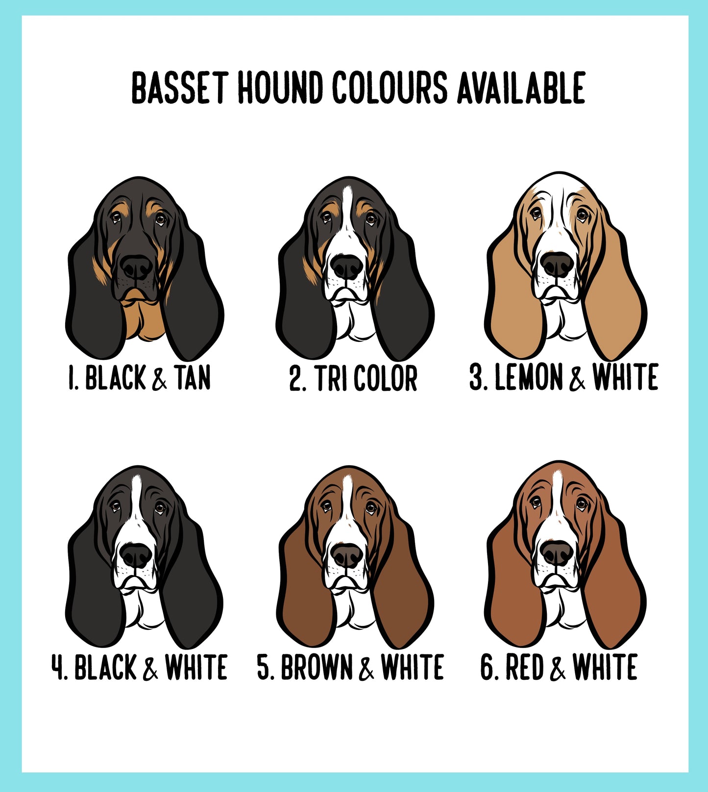 Basset Hound ID Tag