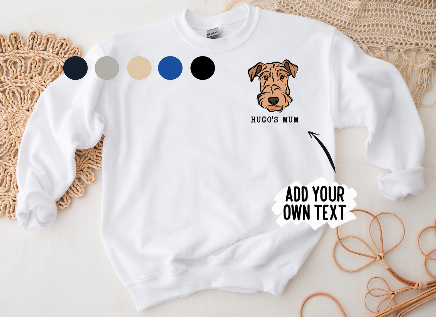 Airedale Terrier Sweatshirt