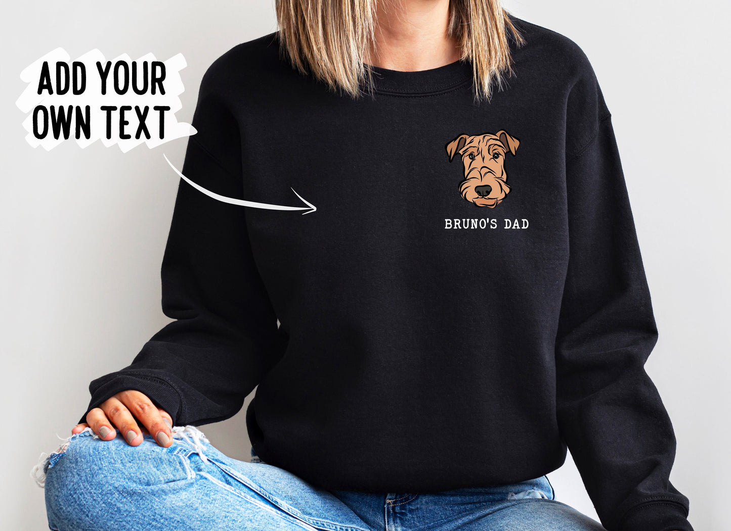 Airedale Terrier Sweatshirt