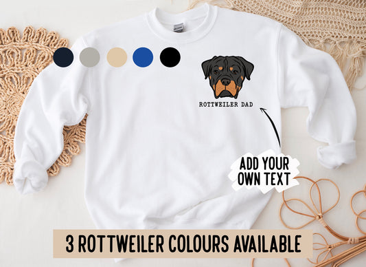 Personalised Rottweiler Sweatshirt