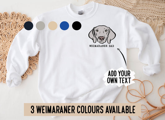 Weimaraner Personalised Jumper