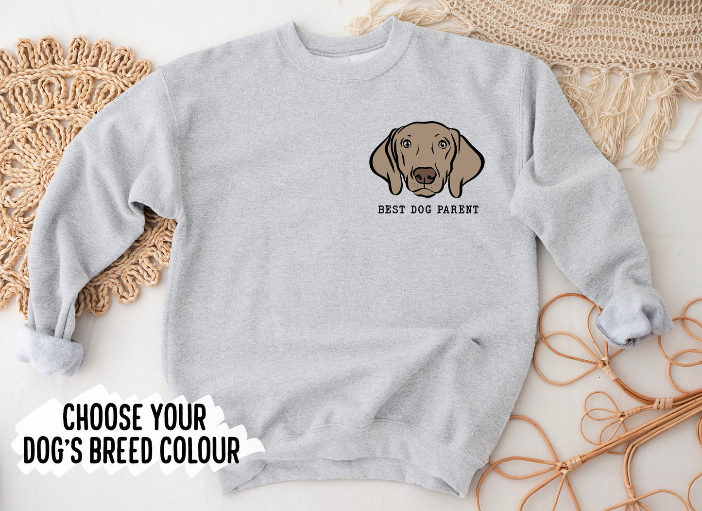 Weimaraner Personalised Jumper