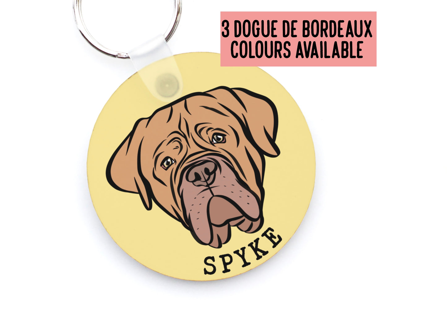 Dogue de Bordeaux Keyring