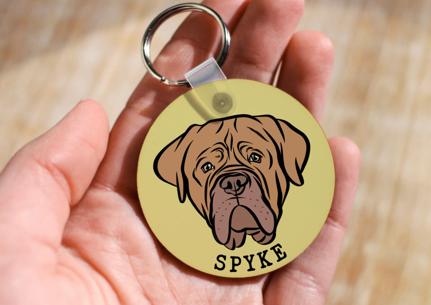 Dogue de Bordeaux Keyring